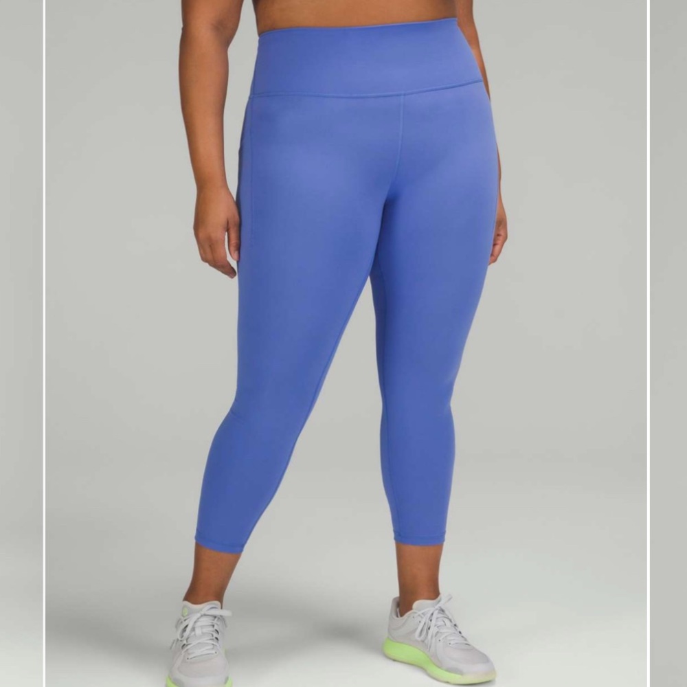 lululemon | wunder train hi-rise tights | wild indigo | size 14 | 25”